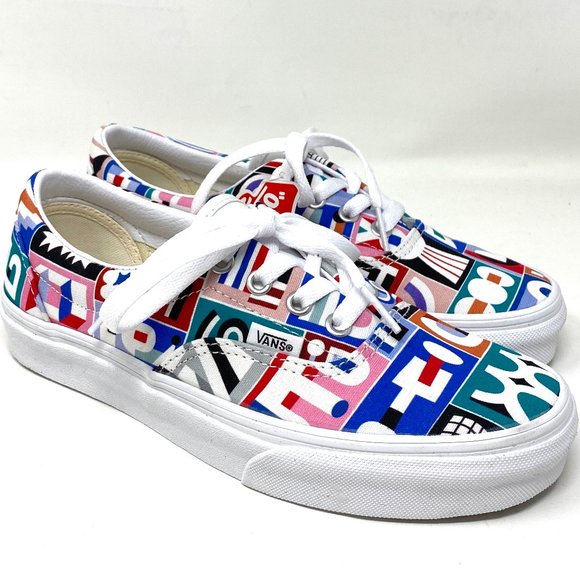 Vans Shoes - VANS Women Size VN0A5EFN5L8 ERA Custom Culture Multicolor Canvas Low Sneaker